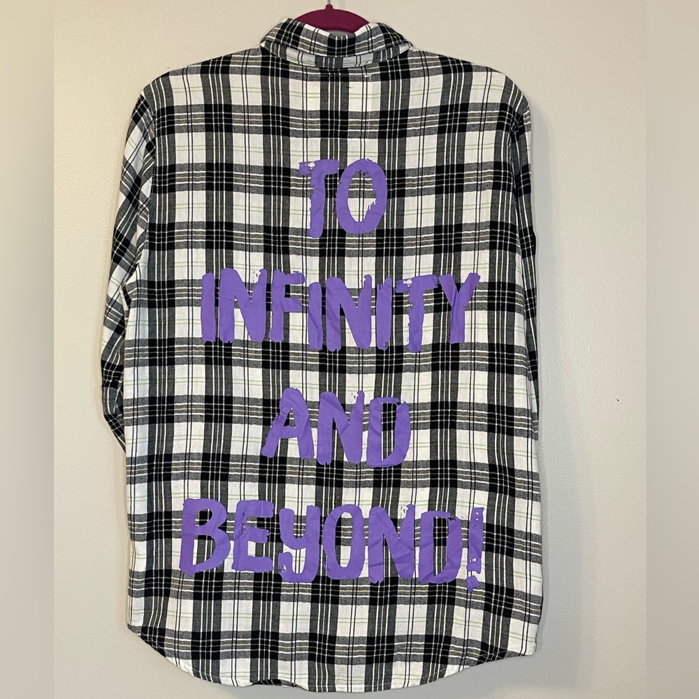Retired Buzzlightyear Disney Cakeworthy flannel